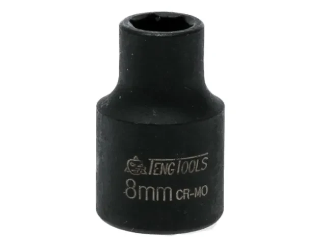 Teng Impact Socket Hexagon 6-Point 3/8in Drive 8mm - Image 2