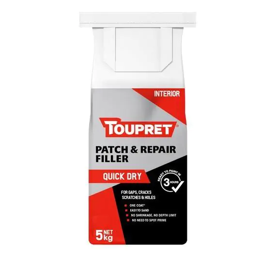 Toupret Quick Dry Patch & Repair 5kg