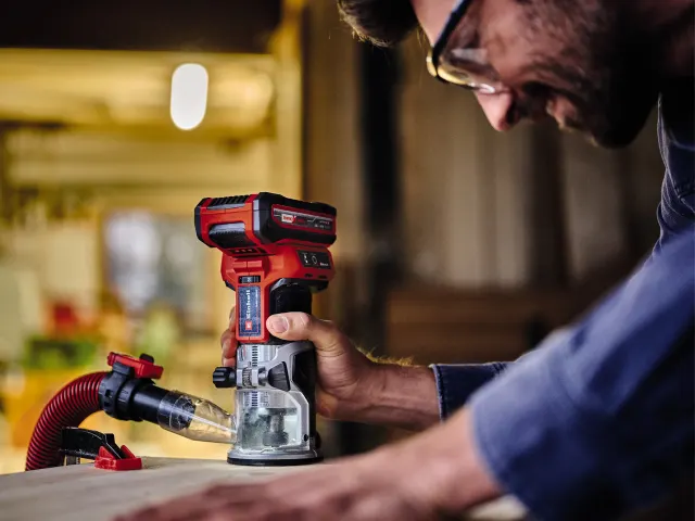 Einhell TP-ET 18 Li BL - Solo Palm Router 18V Bare Unit - Image 2