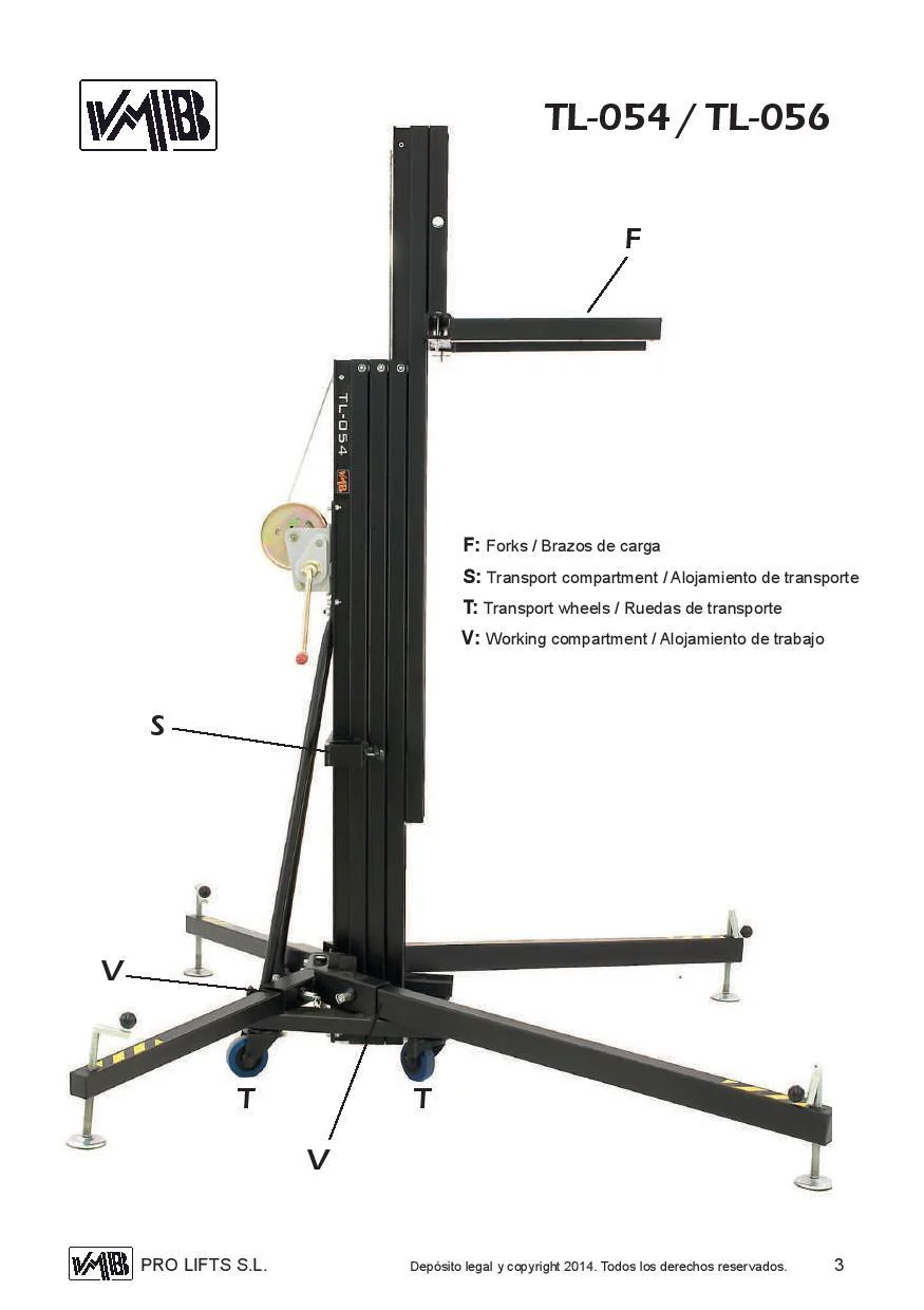 VMB Tower Lift - TL054 - Image 2