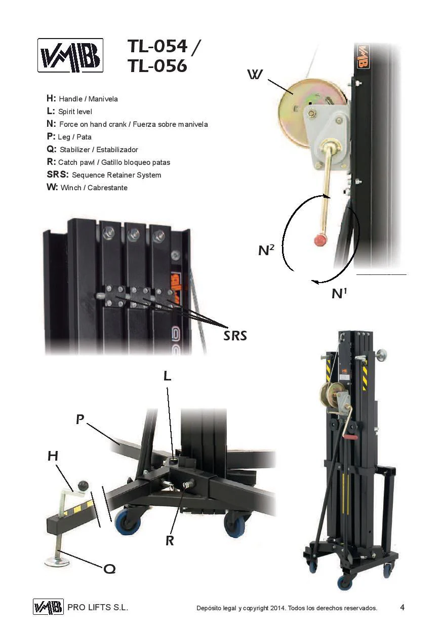 VMB Tower Lift - TL054 - Image 3