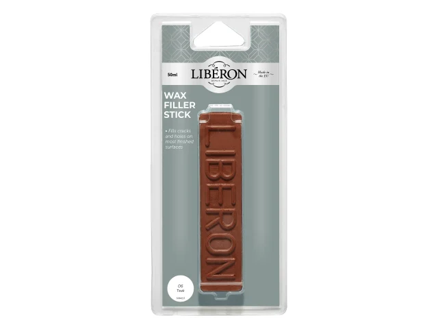 Liberon Wax Filler Stick 06 Teak 50g - Image 2