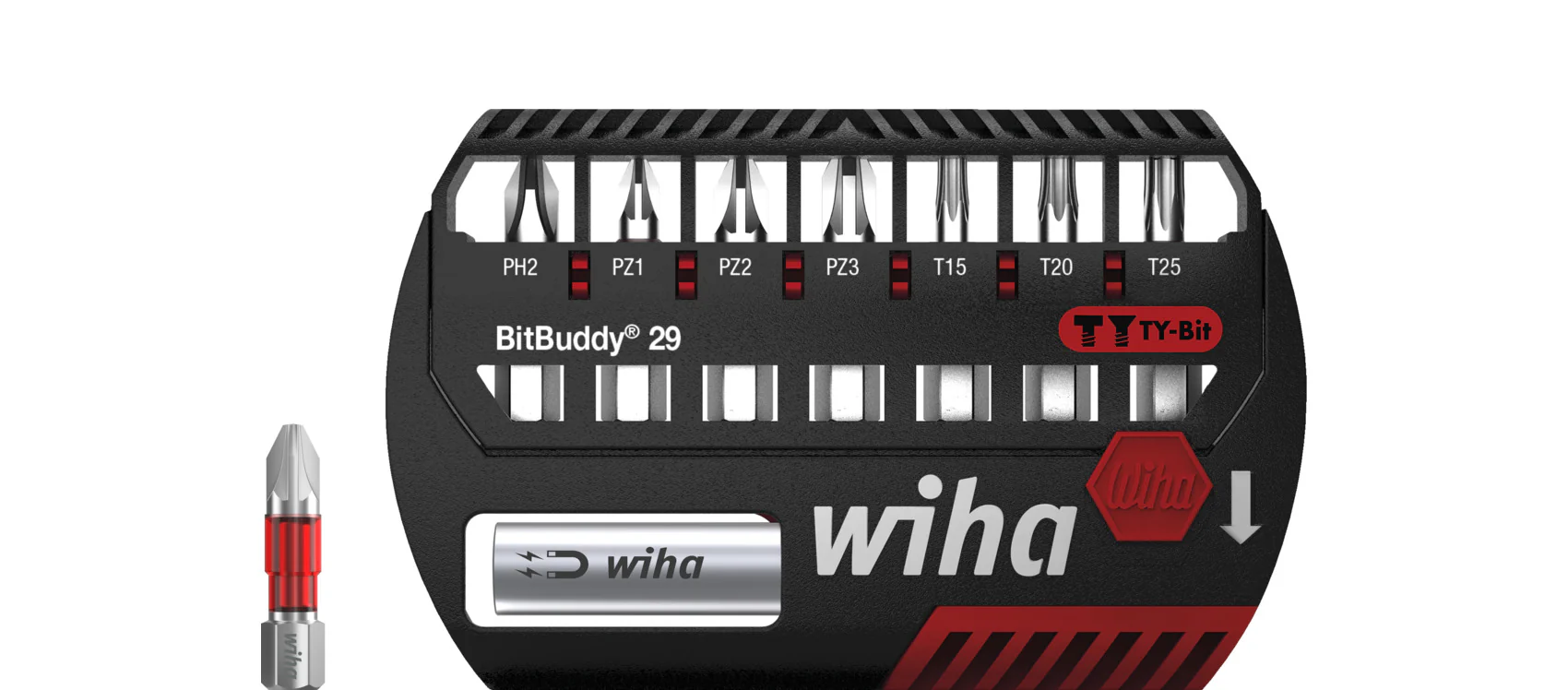 Wiha BitBuddy® TY Bit Set, 8 Piece