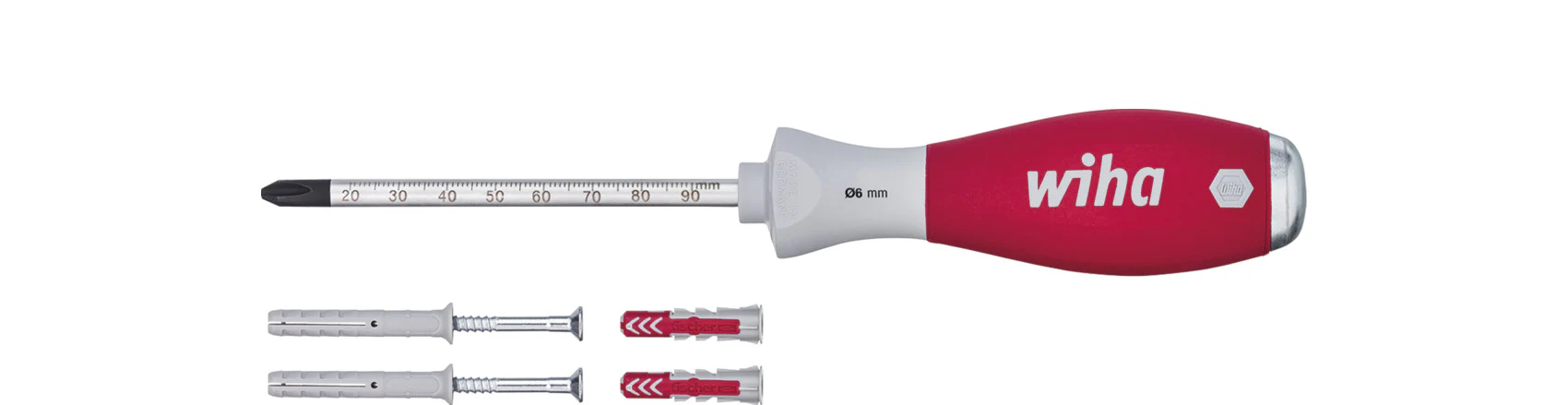Wiha SoftFinish® Dowel Racket Set