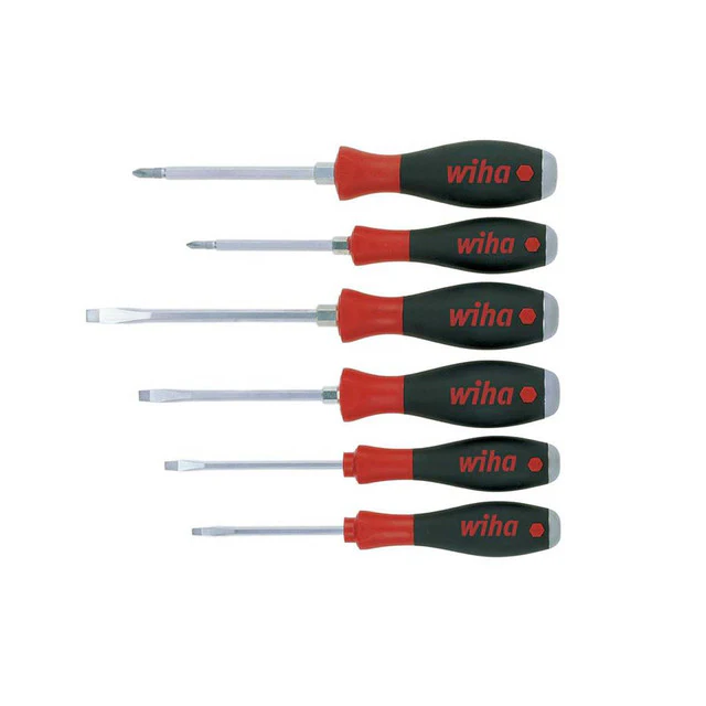 Wiha SoftFinish® SL/PH Hex Blade Screwdriver Set, 7 Piece