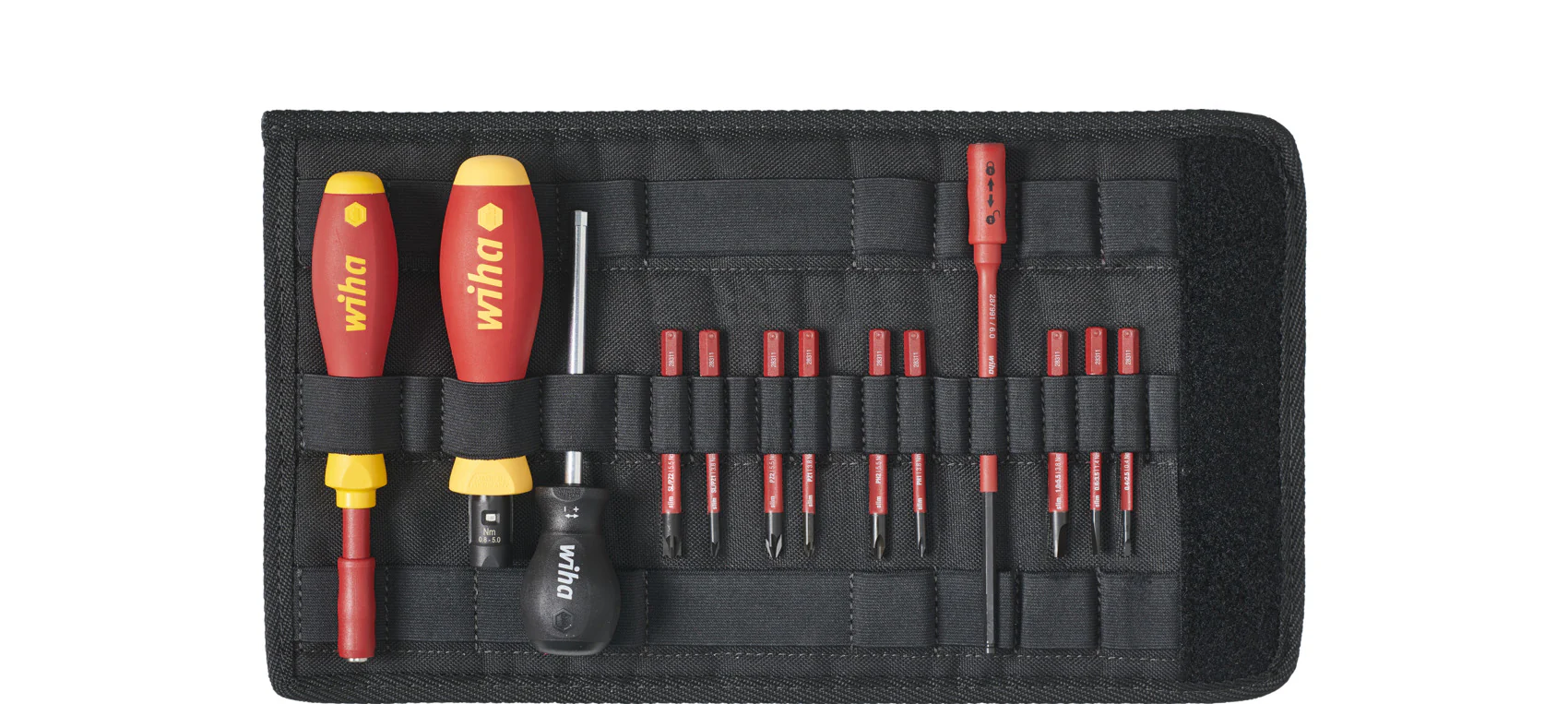 Wiha TorqueVario®-S electric Screwdriver Set, 14 Piece